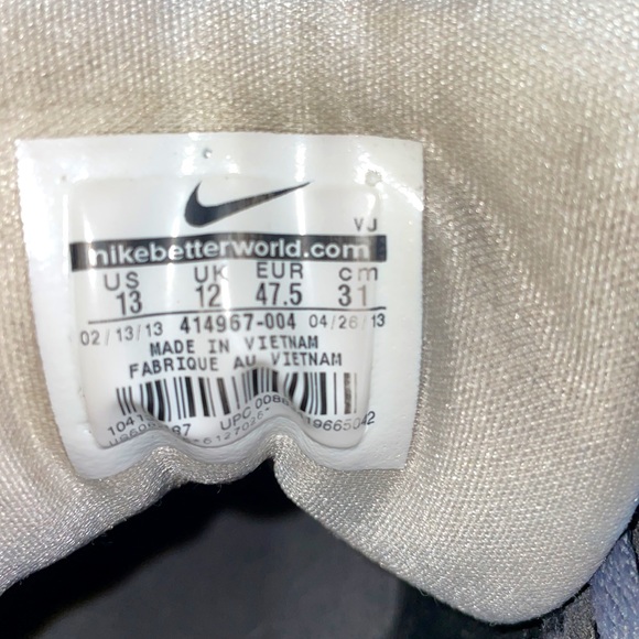 Grey Nike Airs- cushion insoles - Picture 4 of 4